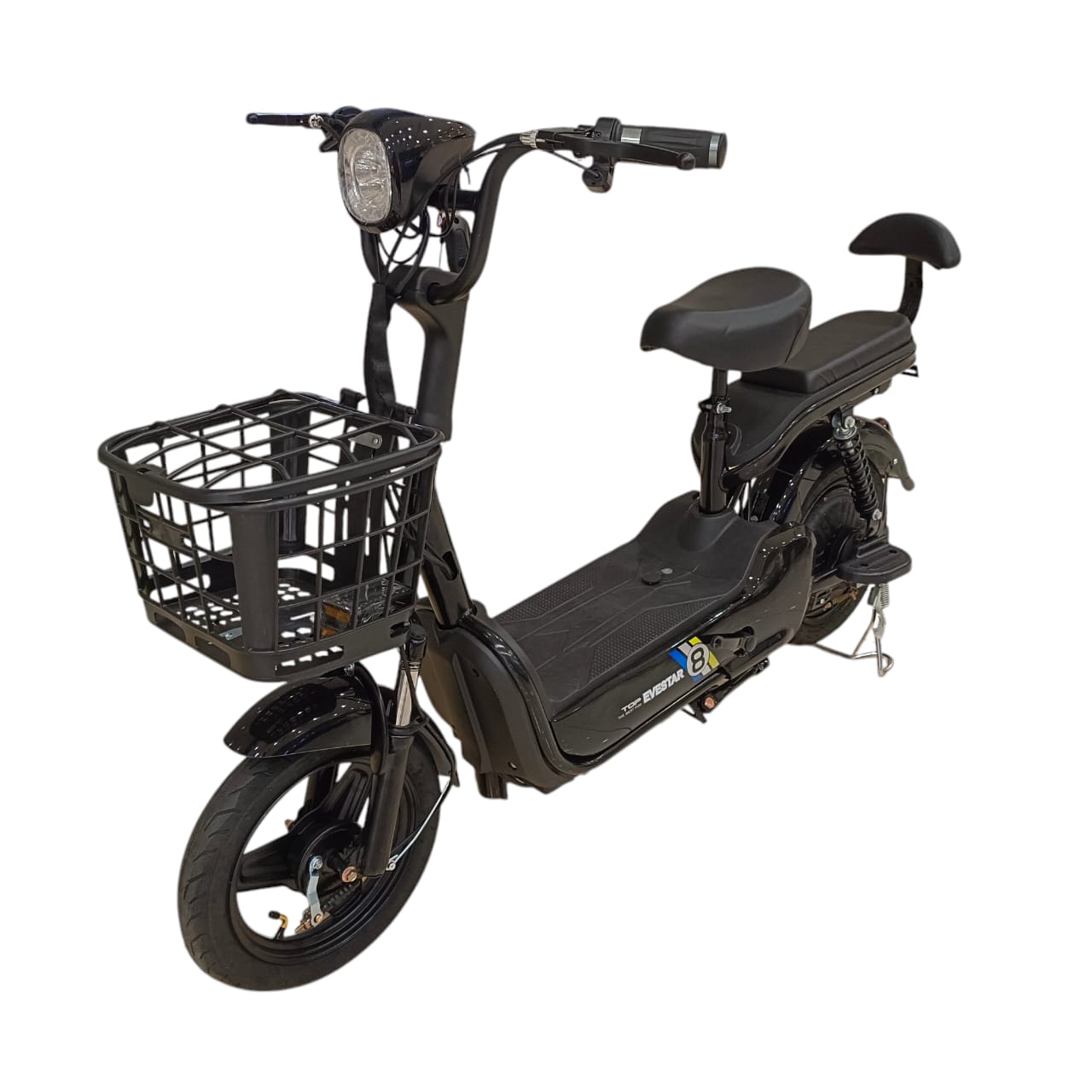 W2 Two Seater Pedal Assisted E-Bike with Front Basket