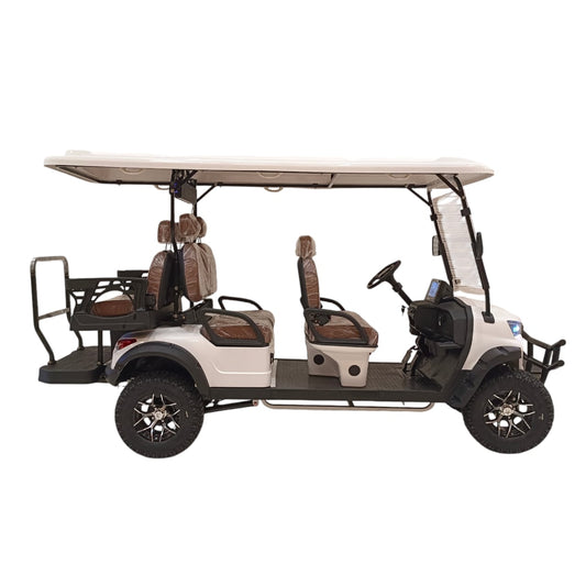 GIGILHUB Six Seater High Quality Golf Cart With Sound Bar