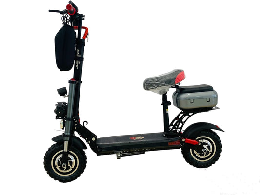 K5 Dual Motor E-Scooter with Front and Rear Storage Box