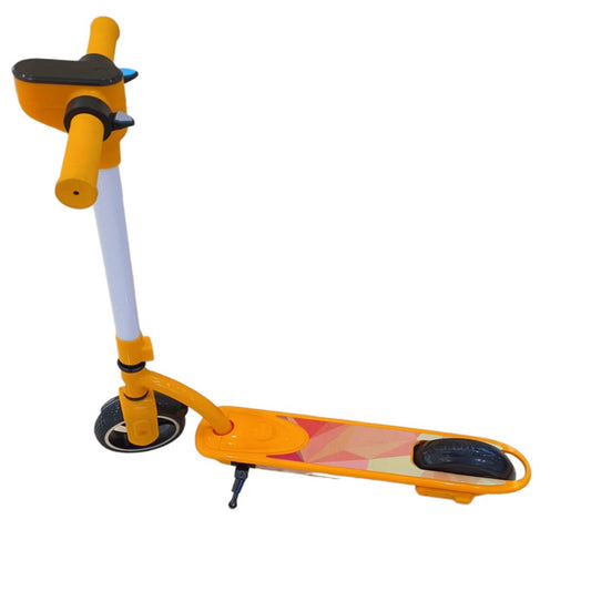 Kids Foldable E-Scooter, yellow