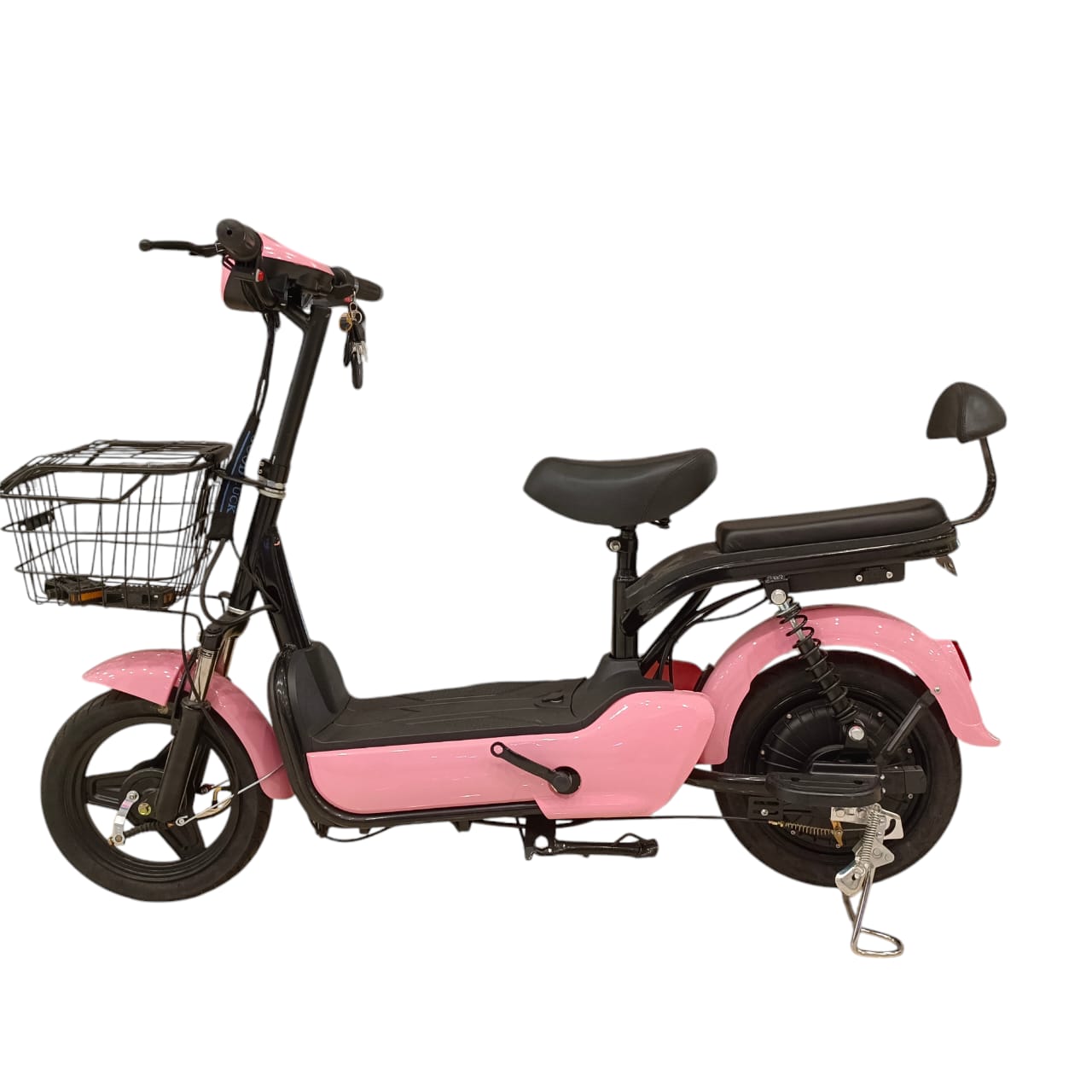 W2 Two Seater Pedal Assisted E-Bike with Front Basket