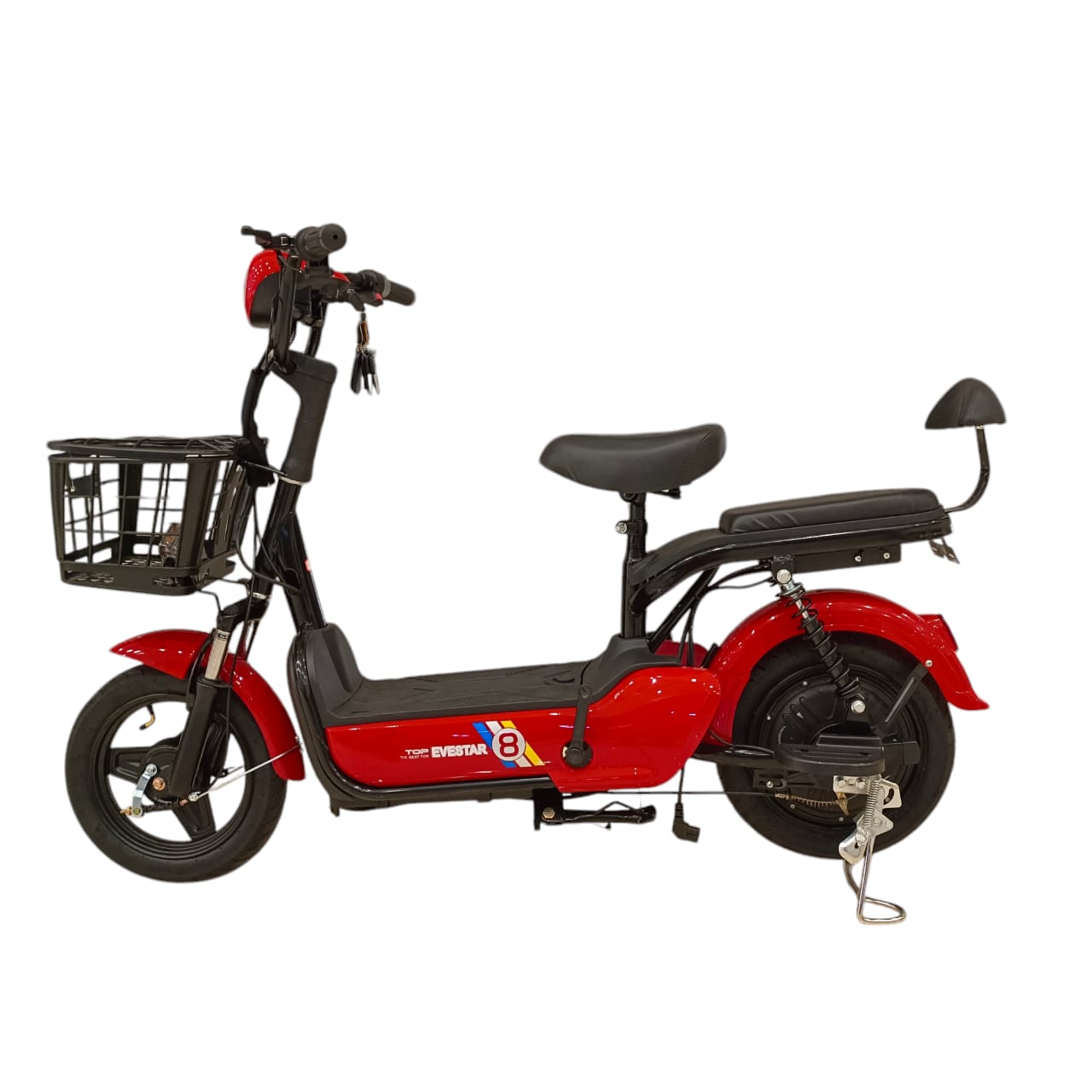 W2 Two Seater Pedal Assisted E-Bike with Front Basket