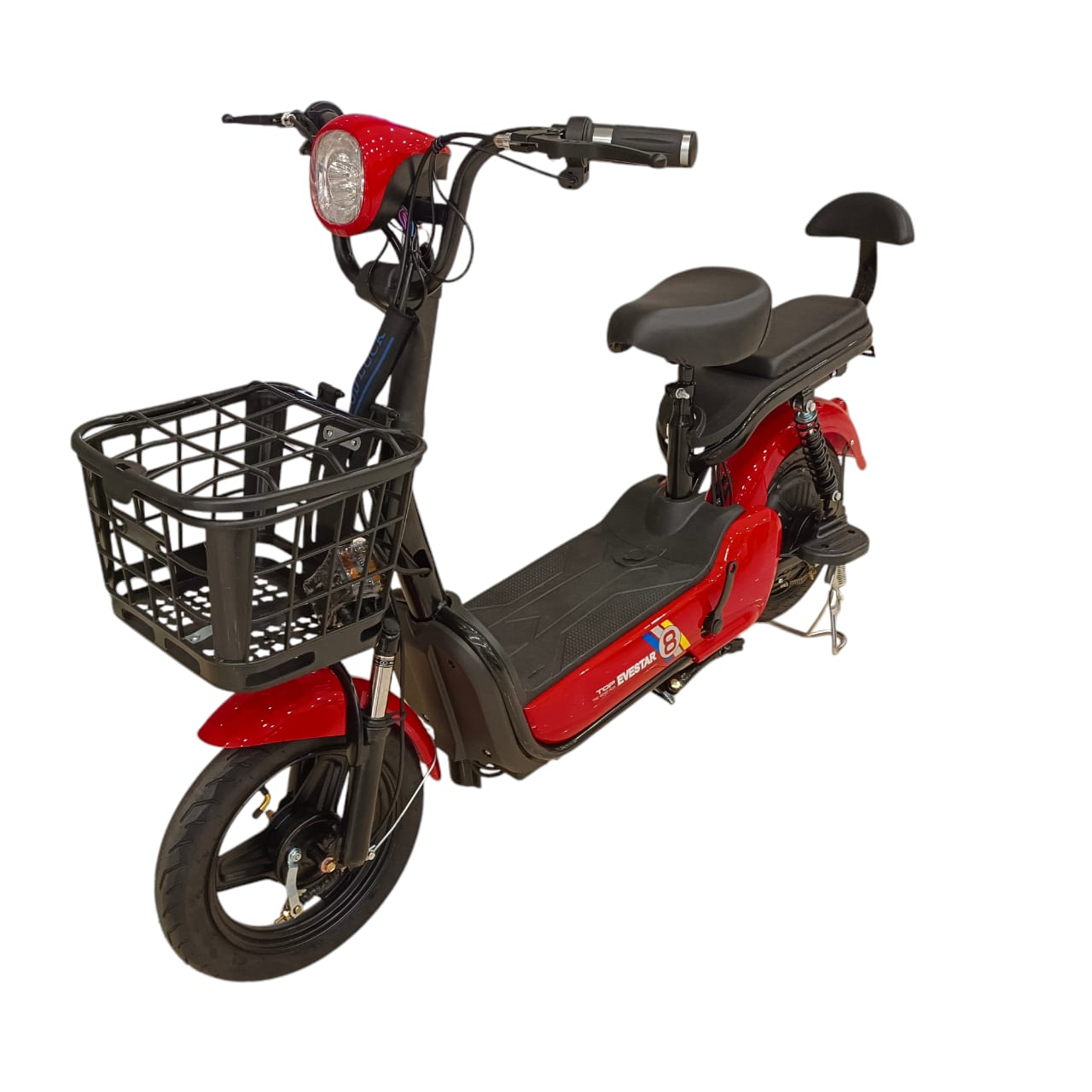 W2 Two Seater Pedal Assisted E-Bike with Front Basket