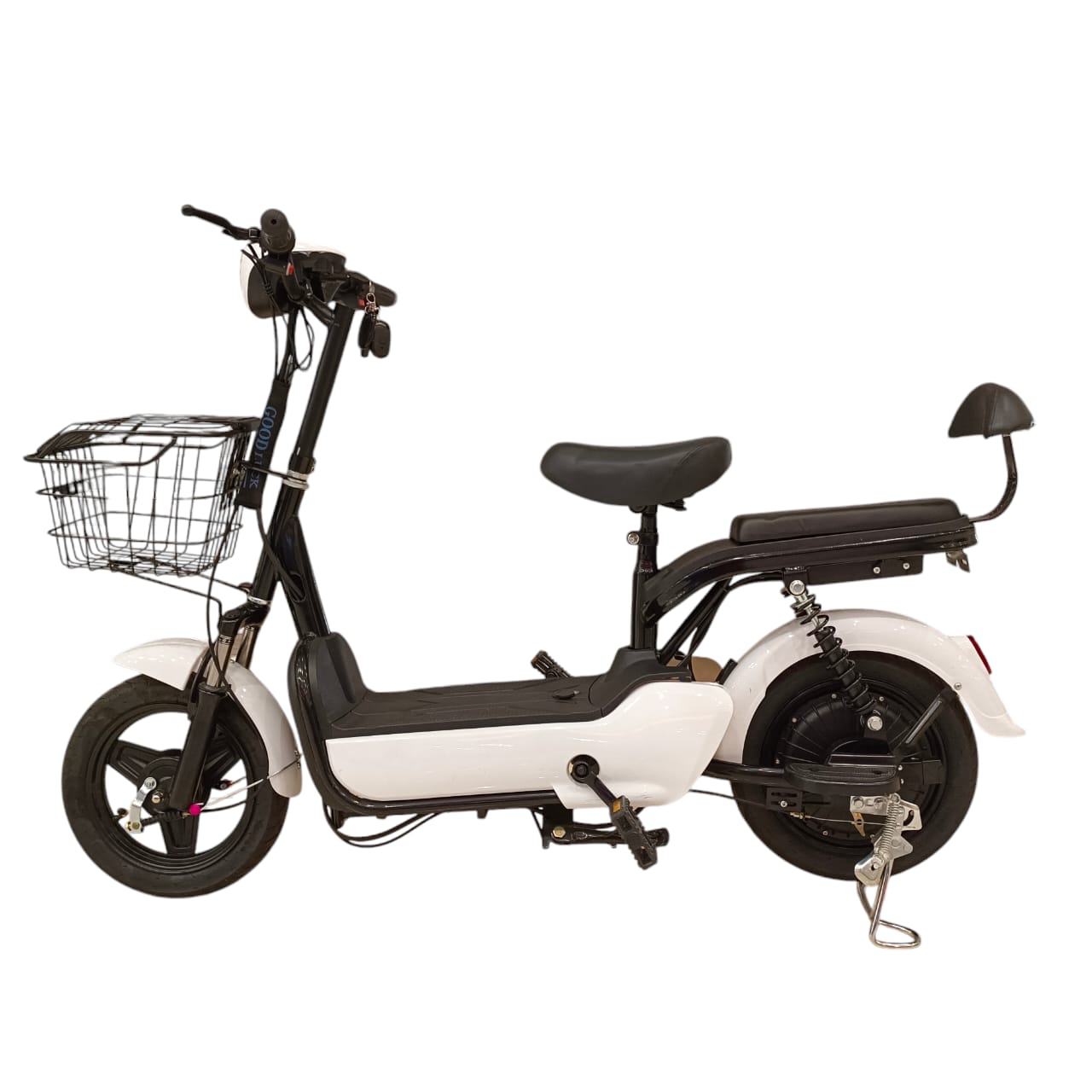 W2 Two Seater Pedal Assisted E-Bike with Front Basket