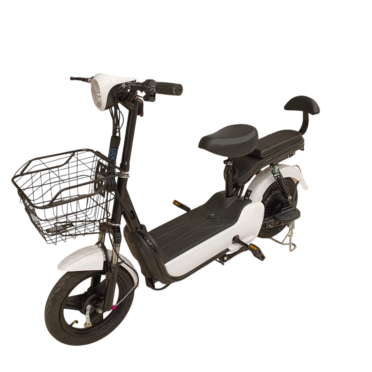 W2 Two Seater Pedal Assisted E-Bike with Front Basket