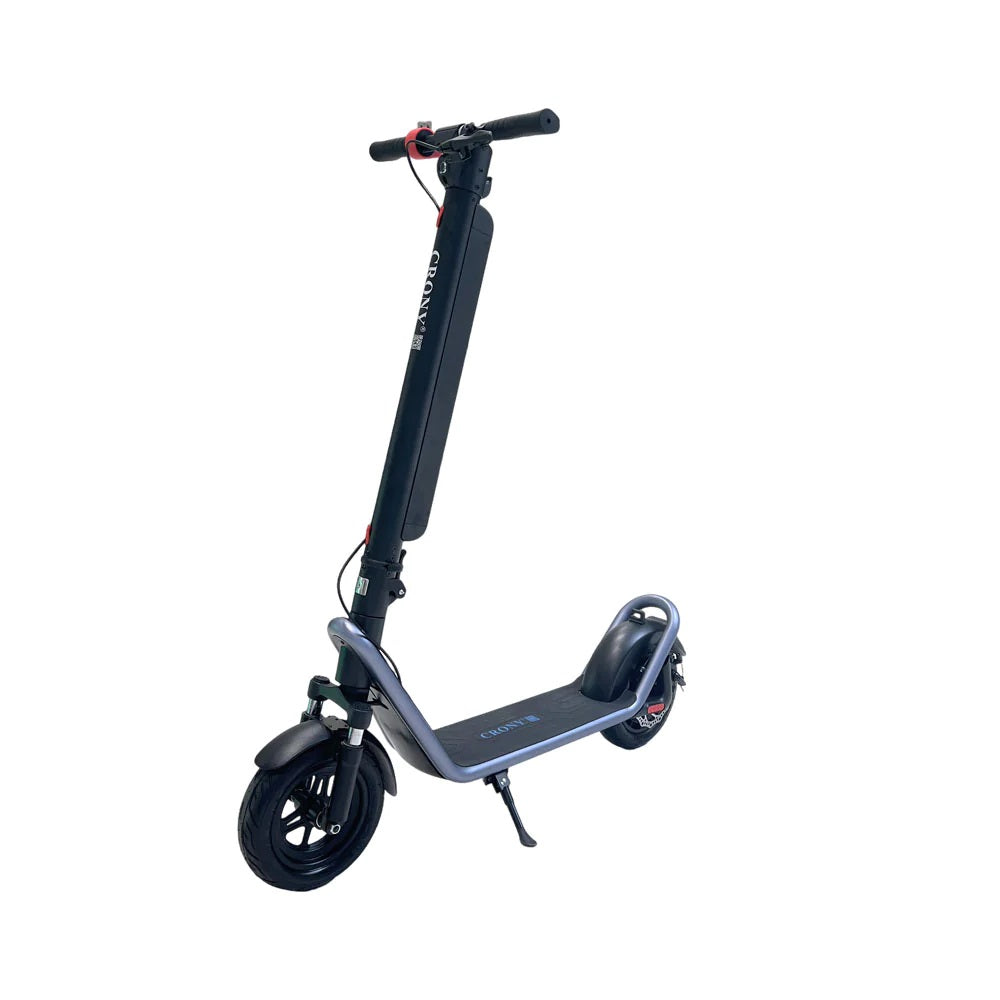 X11 Max 450w Foldable Electric Scooter With Detachable Lithium Battery & 10 Inches Tires(Blue)-CRONY