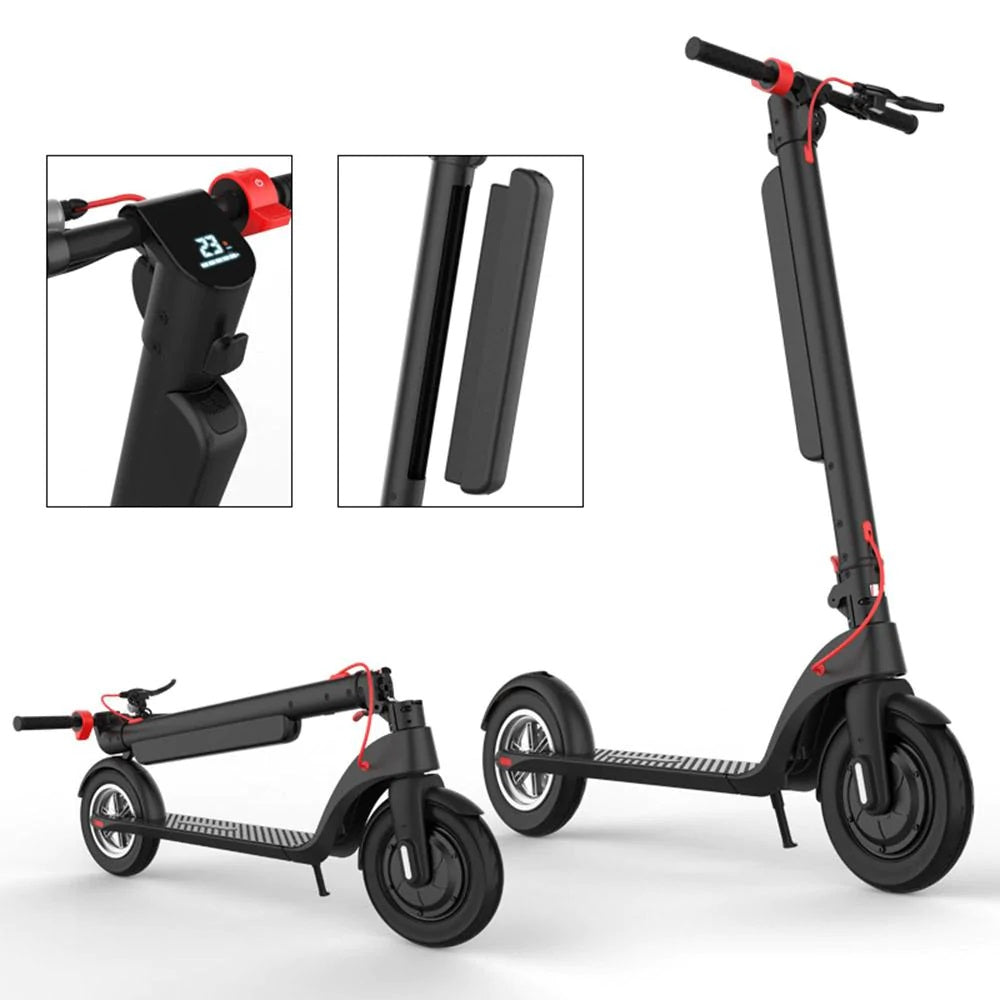 X8 E-Scooter with replaceable dual battery capacity Collage