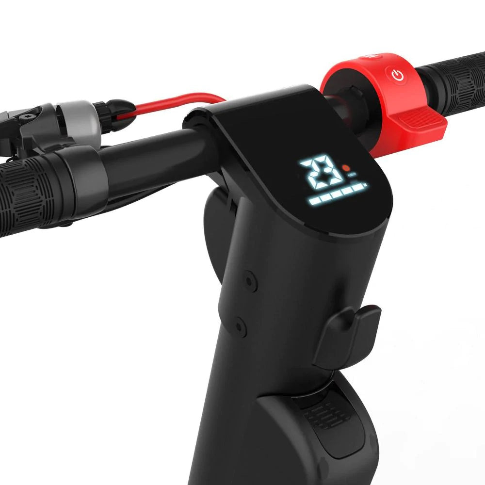 X8 E-Scooter with replaceable dual battery capacity (Display View)