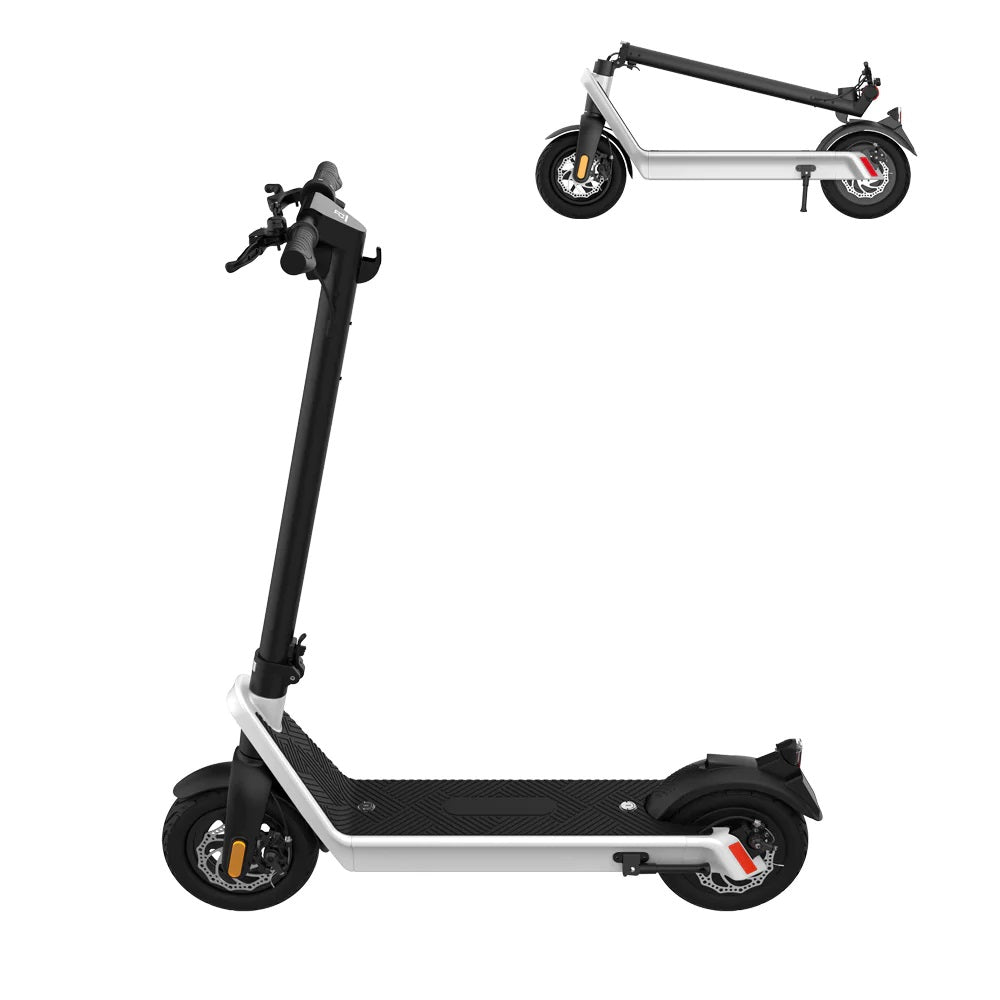 X9 Plus Foldable E-Scooter with Detachable Battery, Max Pedal Width, Explosion Proof Tires-CRONY