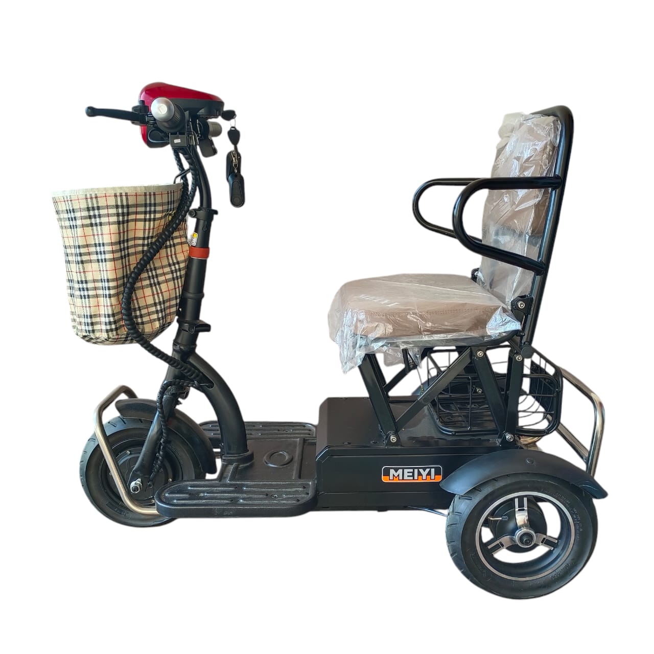 Tri-Wheels 500w Foldable E-Scooter with Convenience Bag