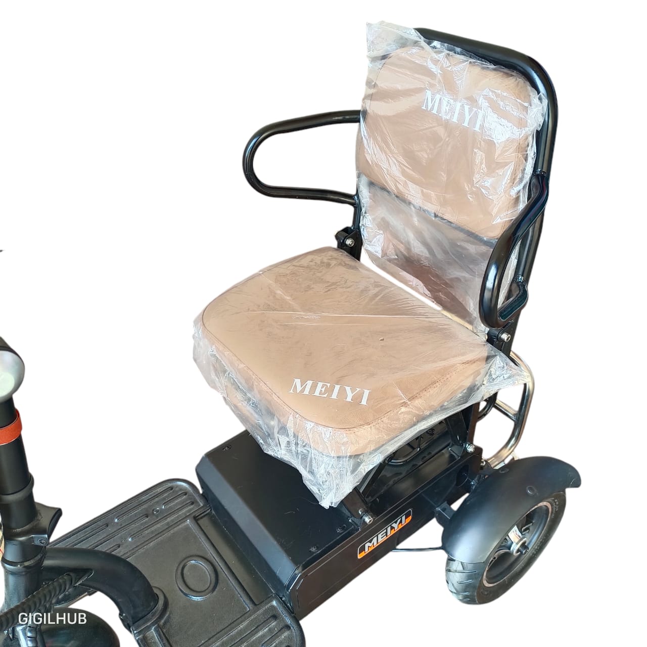 Tri-Wheels 500w Foldable E-Scooter with Convenience Bag